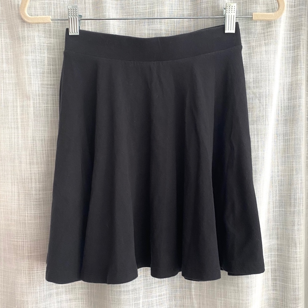 Black Skater Skirt